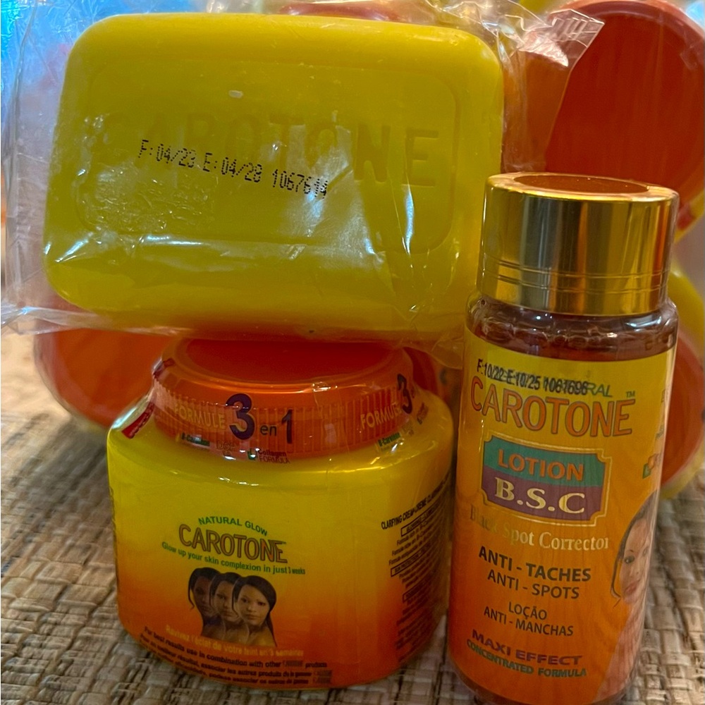 Carotone beauty skin care sets. 3 pcs. New and sealed